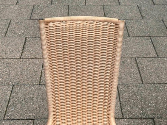 1/6 Tecta B20 Cantilever Chair Wicker Chrome – Dining chairs (photo 10 of 11)
