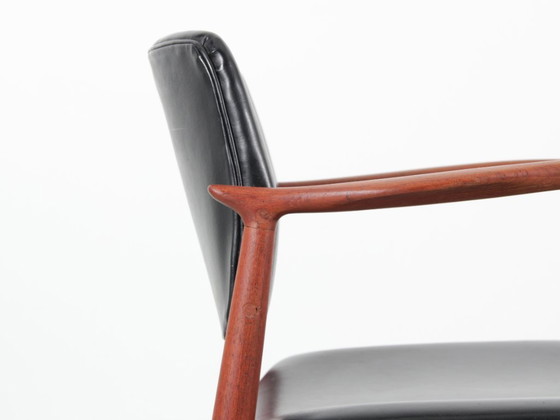 Image 1 of Paar Scandinavische teakhouten fauteuils model 66