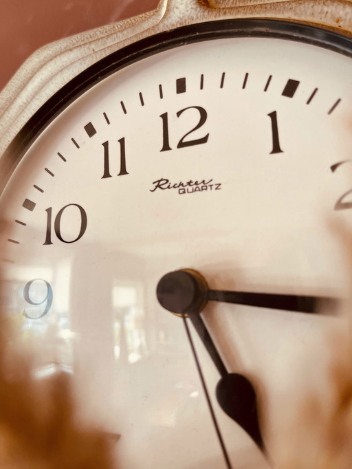 Richter “70’s Keramieken Wandklok