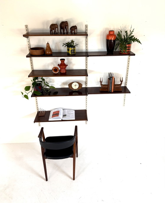 Image 1 of Vintage modulair wandsysteem, Kai Kristiansen ‘60