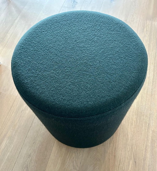 Narbutas GIRO - set van 2 poefs - antracietkleurig vilt