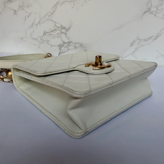 Chanel chic pearl flap bag – Sacs a bandouliere, Cuir (photo 10 of 20)