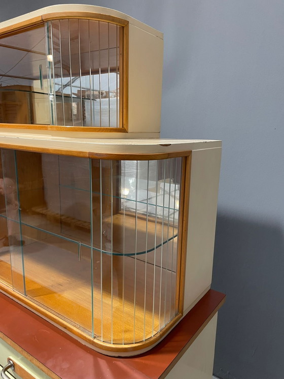 Image 1 of Mobile buffet cecoslovacco d'epoca di Tatra Nábytok - 1960 Mid-Century