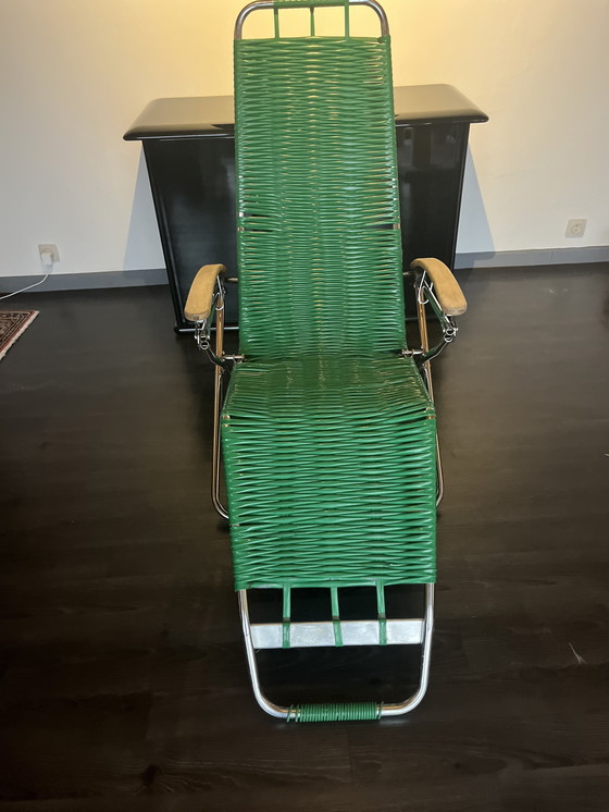 Image 1 of 2  unieke Vintage  strandstoelen van de jaren 1950 of 1960