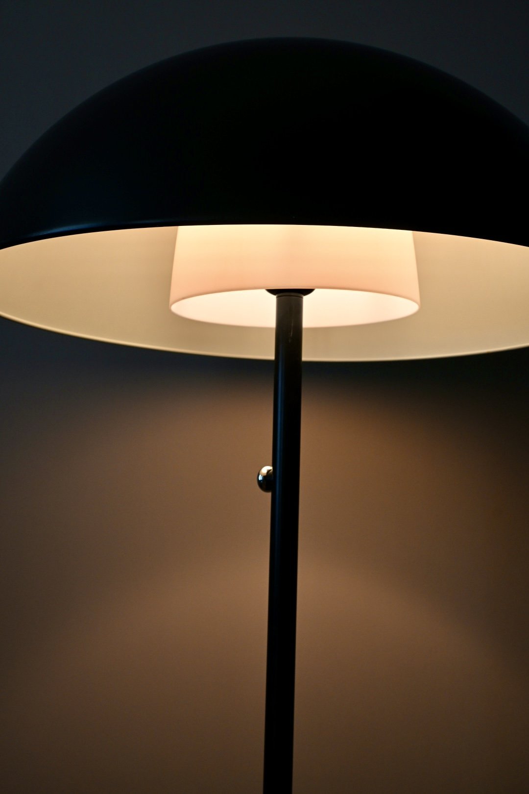 Vintage design floor lamp Ikea 365+ Brasa by A. Nilsson, Mushroom