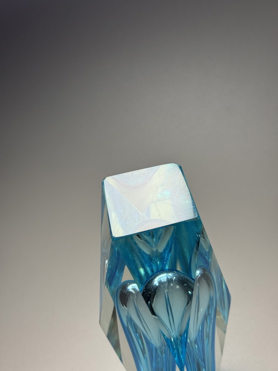 Image 1 of Vase by Flavio Poli for Seguso - Murano, Italy, 1960s