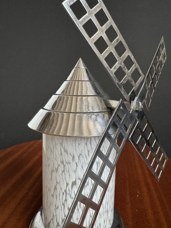 Image 1 of Art Deco Mill Night Light Lamp