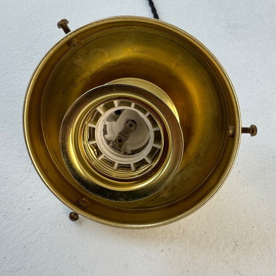 Image 1 of COPPIA DI LAMPADE A SOSPENSIONE VINTAGE IN VETRO GRANITO XL