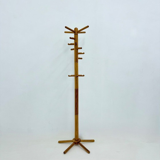 Houten kapstok, Kapstokken, Bruin, Scandinavian (foto 7 van 9)