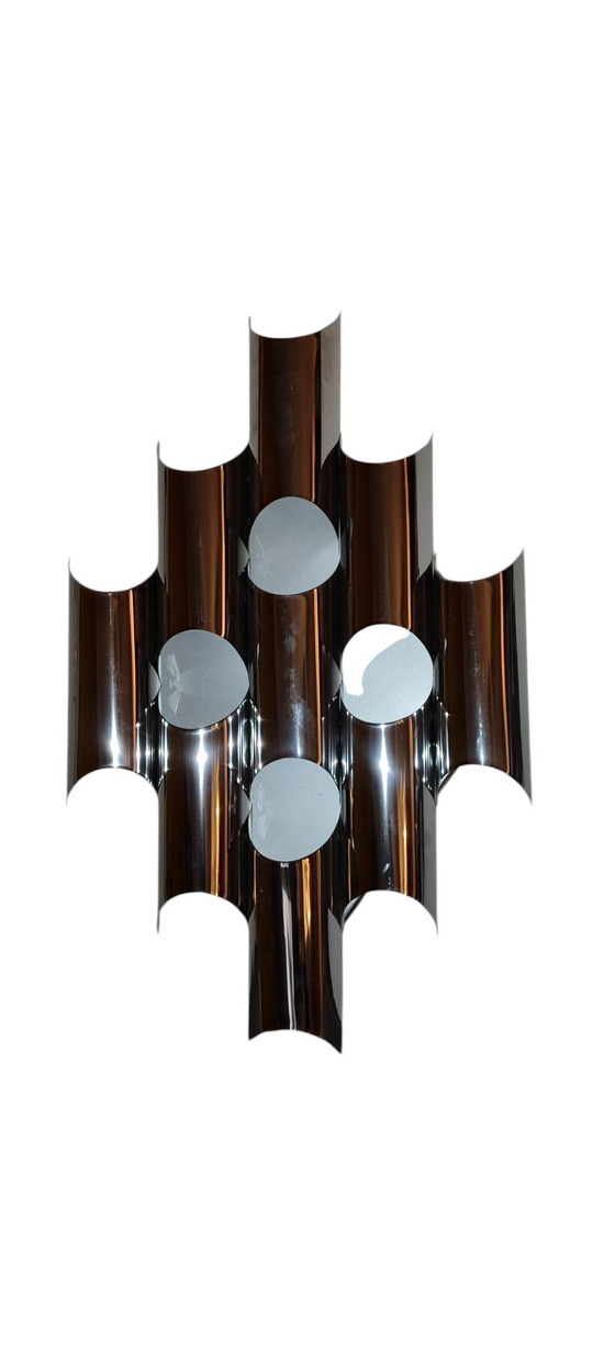 Image 1 of Pair of 1970 Reggianni wall lights