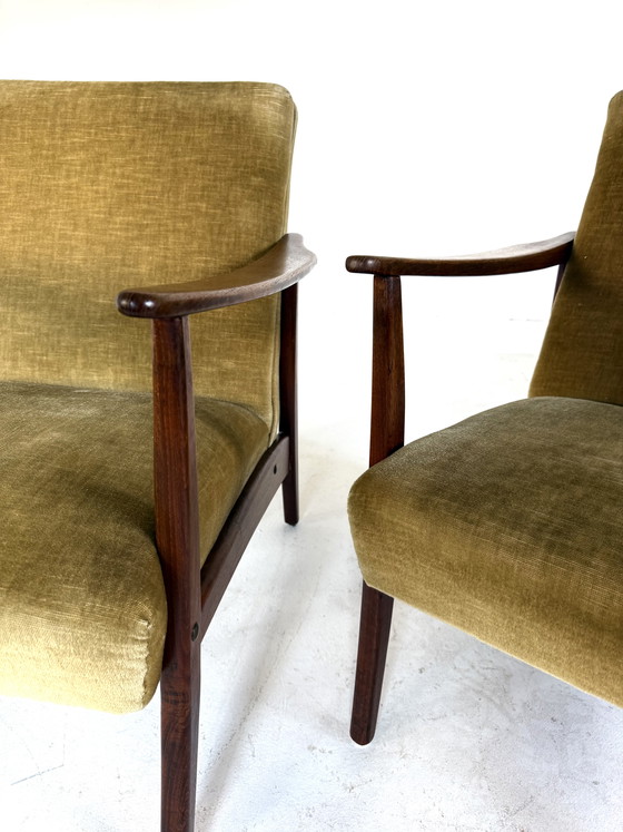 Image 1 of Set di 2 poltrone danesi vintage anni '60