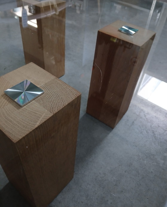 Beek Couchtisch – Couchtische, Glass, Metal (photo 8 of 8)