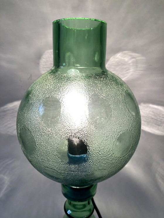 Image 1 of Cevin lamp in green glass