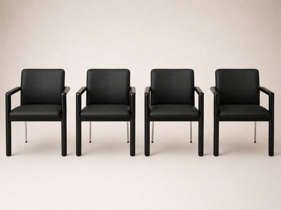 Leolux dining set – Leather, Metal (photo 7 of 7)