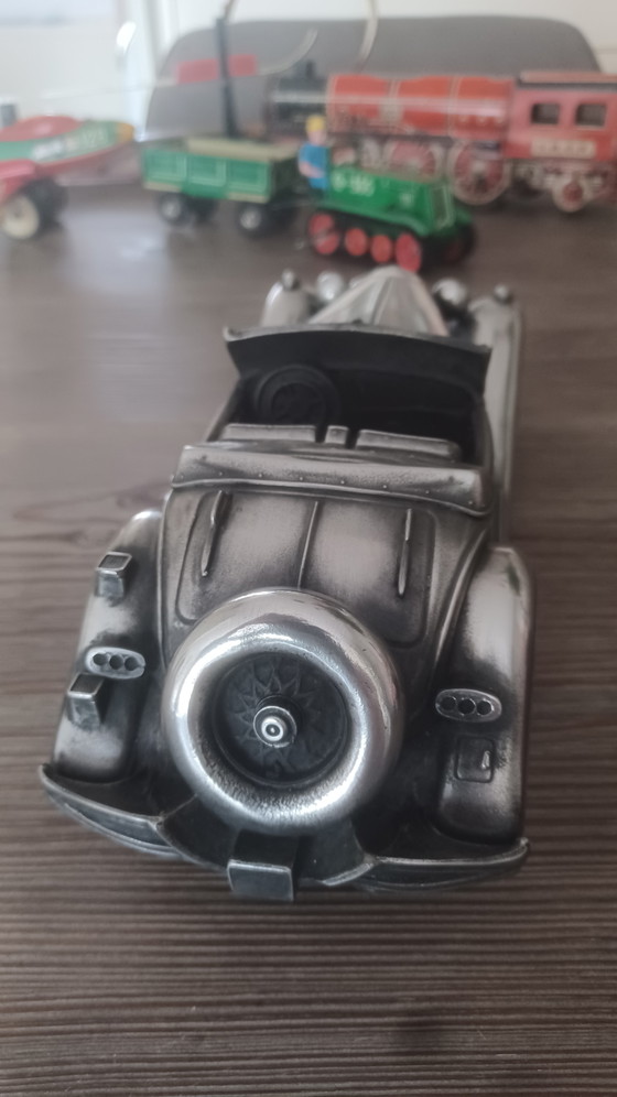 Image 1 of Modellino da scrivania Mercedes Benz 540K in latta e peltro, anno 1939.