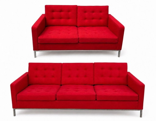 Canapé 2 places / Canapé design / Knoll / Vintage / Fait main / Très lourd