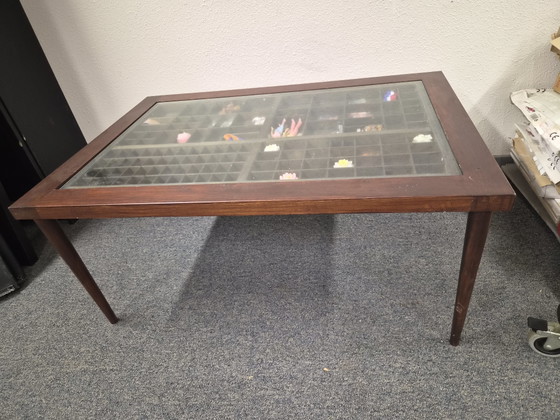 Coffee Table Made From Type Case – Glass, Wood (photo 5 of 7)