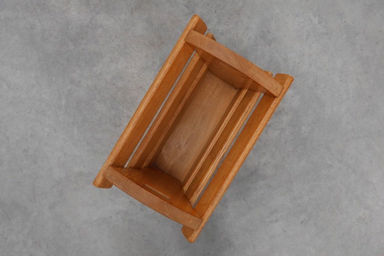 Image 1 of Portariviste di metà secolo in rovere pieno, Francia 1960