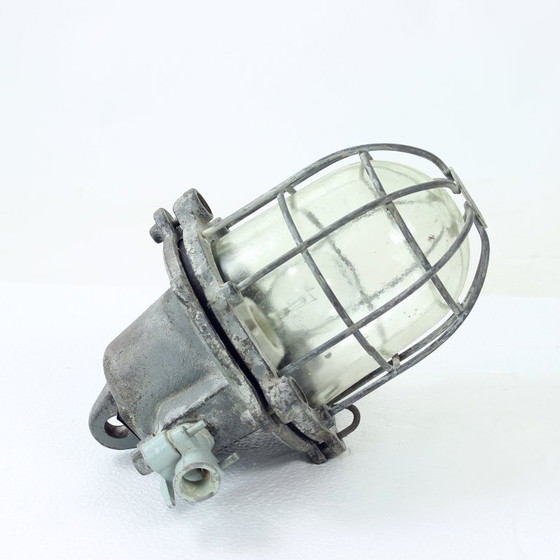 Image 1 of Plafonnier industriel, Tchécoslovaquie, années 1940