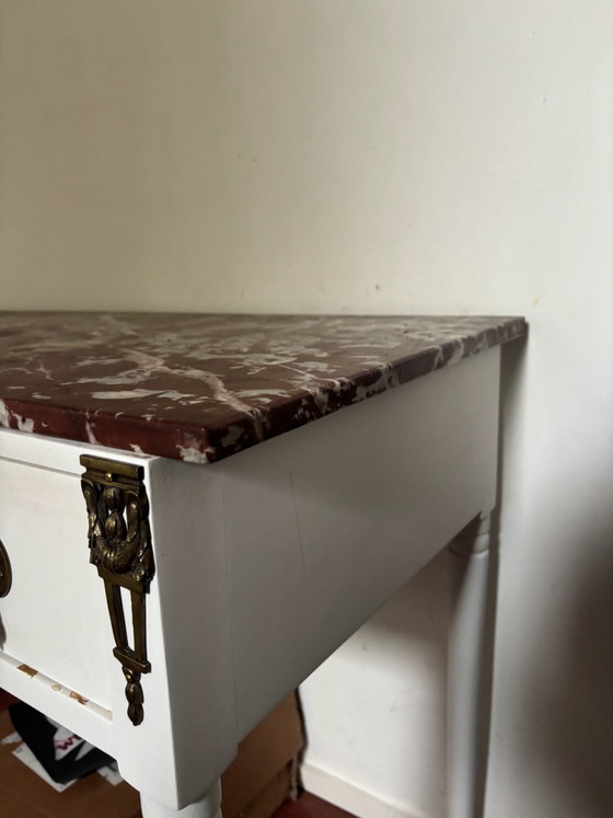 Antique desk marble top – Side tables (photo 5 of 11)