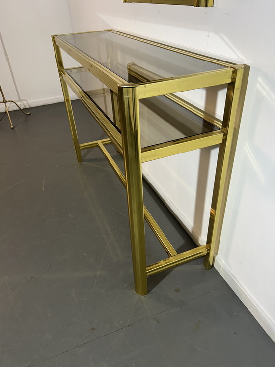 Image 1 of Pierre Vandel console & mirror '1970'