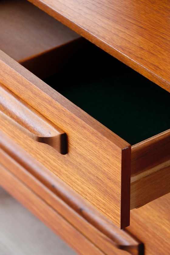 Image 1 of Enfilade Scandinave Teck Stonehill – Design Vintage 1960