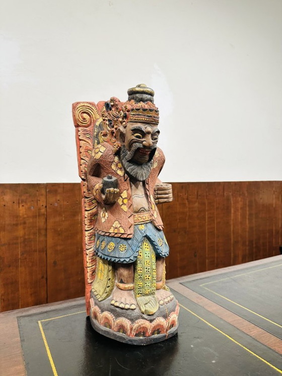 Statua Antica Balinese di Sacerdote Pendeta – Sculture, Legno (photo 14 of 14)
