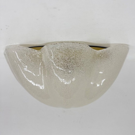Image 1 of Lampada da soffitto italiana in vetro La Murrina, anni '70