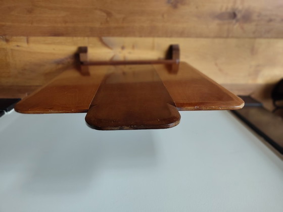 Image 1 of Kaminschutzgitter aus Holz im Art-Deco-Stil