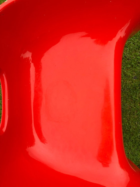 Sedia di design Winfried Staeb Form+Life collections, Sedie da camera, Plastica, Rosso (foto 8 di 14)