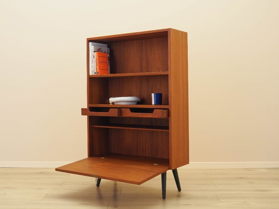 Image 1 of Teakhouten boekenkast, Deens design, jaren 70, gemaakt in Denemarken.