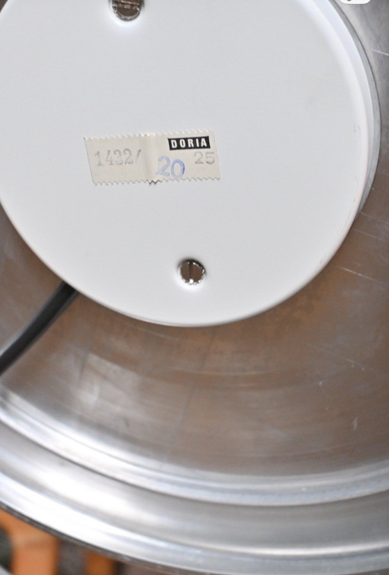 Image 1 of Prachtige Doria Retro Vloerlamp - Drie lichtstanden