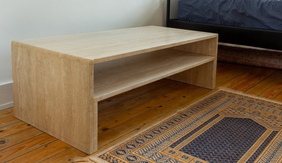 Image 1 of Travertin koffietafel