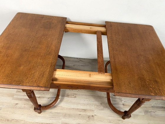 Image 1 of French Antique Art Nouveau / Jugendstil dining table