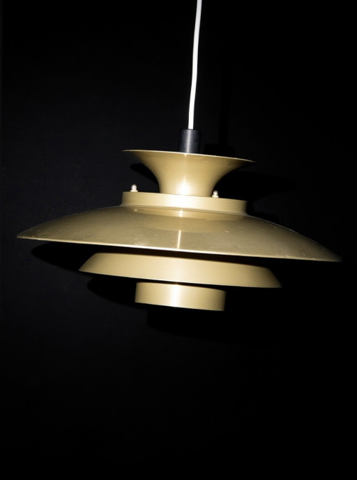Suspension vintage Jeka Metaltryk en or pour Louis Poulsen