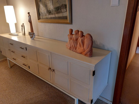 Credenza e armadio a muro alto Musterring vintage cubism – Credenze, Metallo, Legno (photo 2 of 6)
