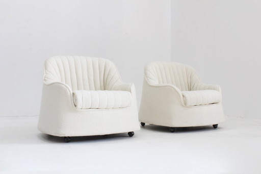 Conjunto de sillones vintage Cassina Ciprea Tobia Scarpa