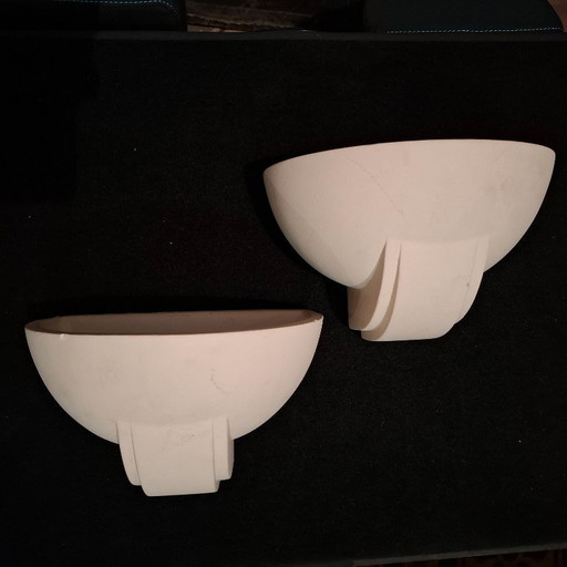 2 lámparas de pared estudio SEDAP, años 70