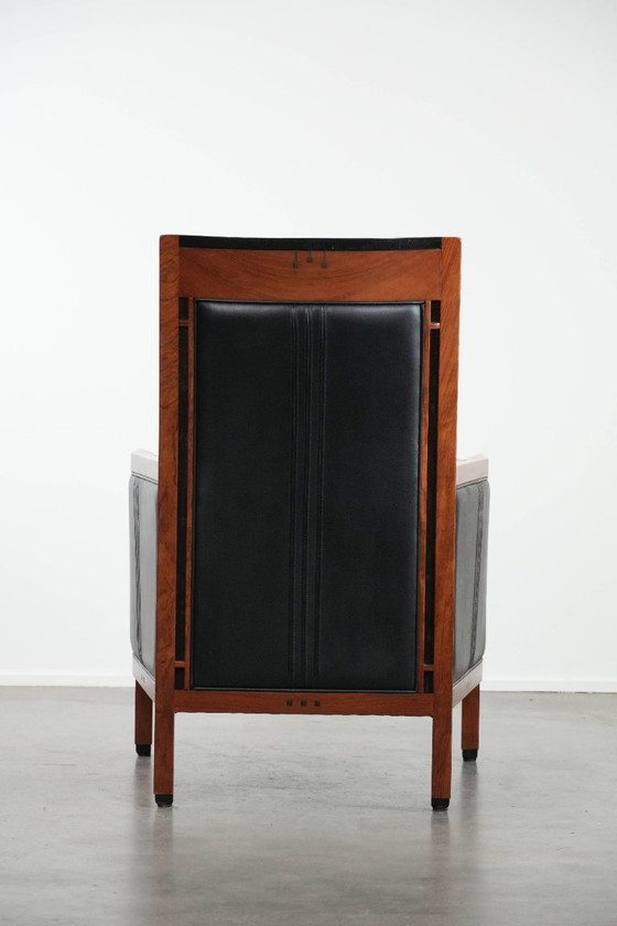 Image 1 of Sillón de diseño Art Déco negro de Schuitema de la serie Decoforma