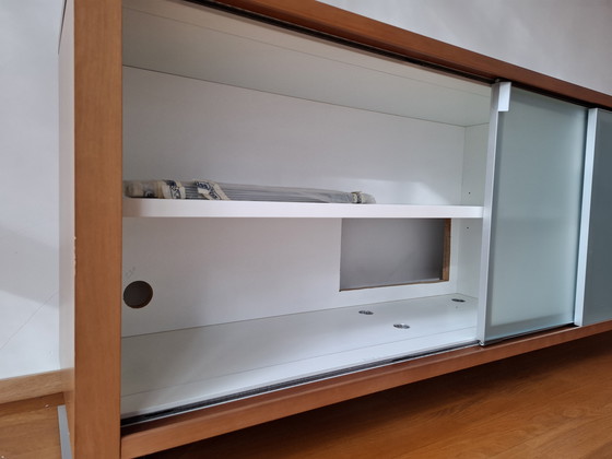 Image 1 of Aparador Globe de madera de cerezo de Molteni