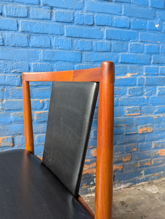 Image 1 of 5x sedie da pranzo danesi vintage in teak - Findahls møbelfabrik