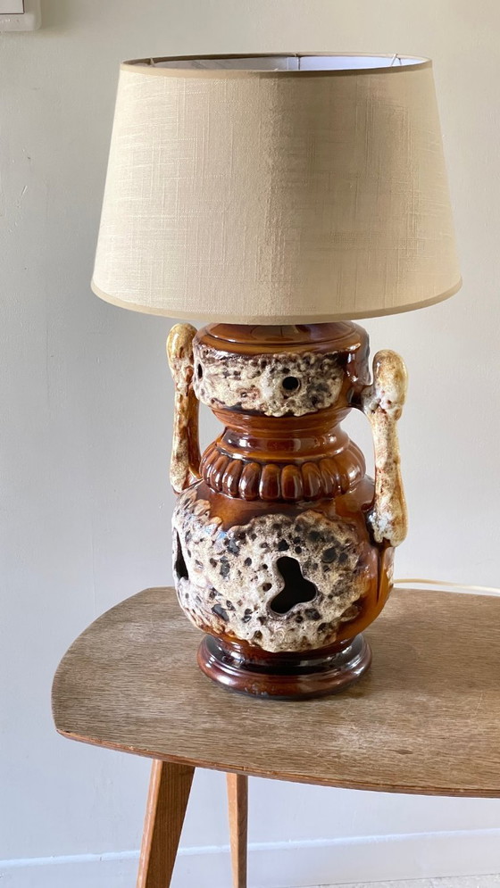 Image 1 of Fat Lava Lamp, Dubbele Verlichting, Vintage Stijl