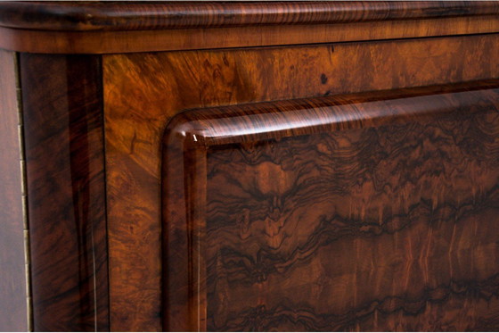 Image 1 of Vetrina in stile Art Déco, anni '40, Polonia.