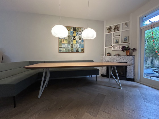 Image 1 of Studio Henk 260x100 Butterfly Eiken Design Eettafel 