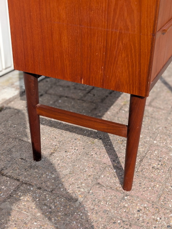 Image 1 of Vintage Danish Teak Wood Cabinet / Bookcase 1960s