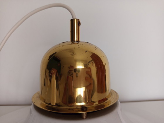Lampada a sospensione vintage dell'artista Bela Nadas (anni '70, Ungheria) – Lampade a sospensione, Iron (photo 5 of 8)