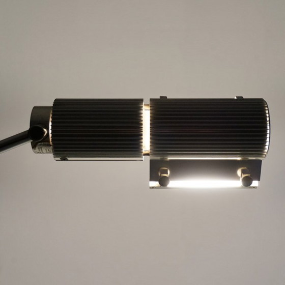 Swisslamps International Haloprofil Vloerlamp van Viktor Frauenknecht, 1970 – Vloerlampen, Chrome, Aluminium (photo 3 of 20)