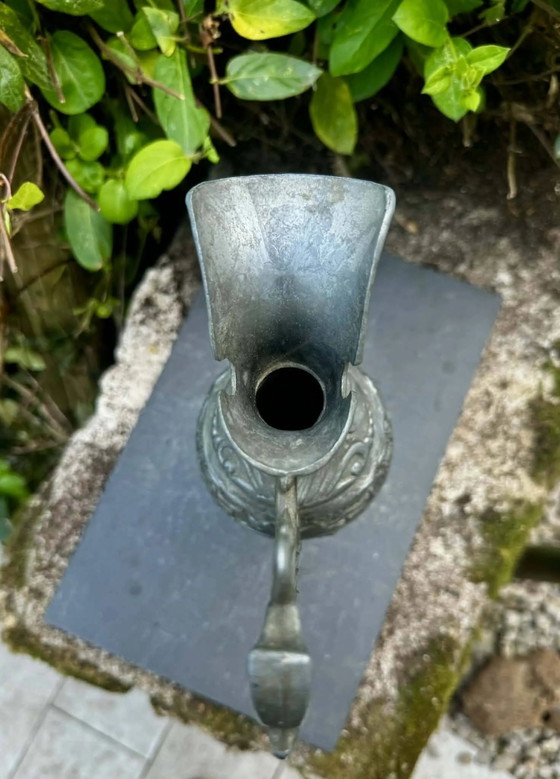 Grande brocca-vaso Art Nouveau, antica Italia. – Vasi, Metal (photo 6 of 9)