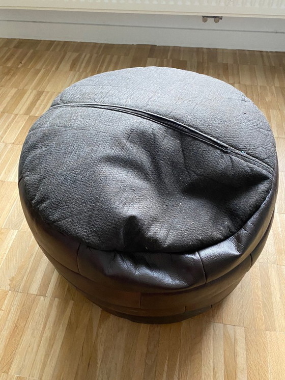 Image 1 of Vintage Patchwork poef