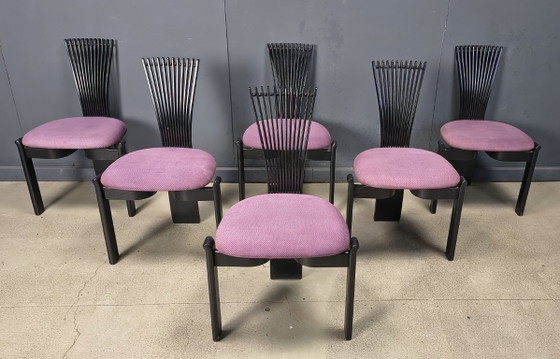 Image 1 of Totemstoelen van Torstein Nislen voor Westnofa, jaren 80
